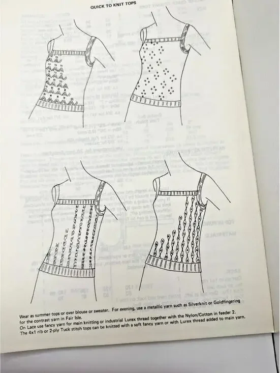 Singer Knitting Machine Ribber SRP-50 Instruction Manual + Part 2 Pattern Book - Picture 6 of 7